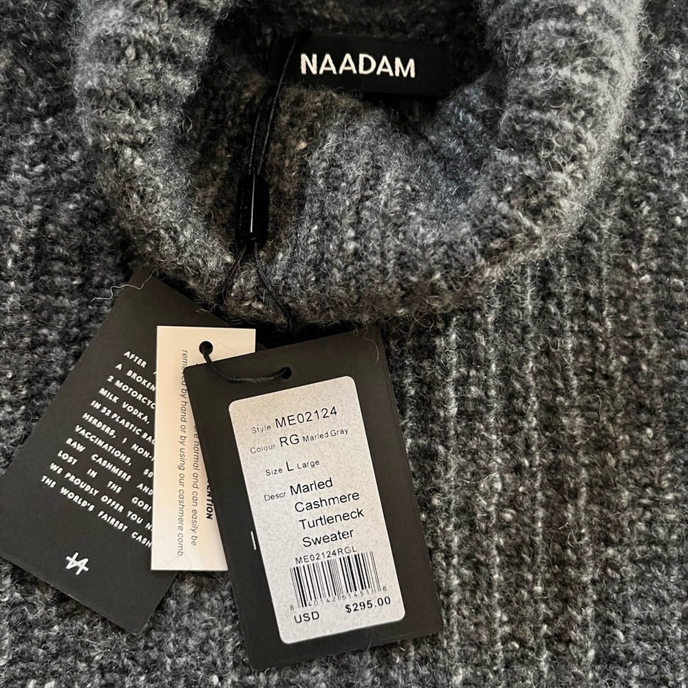Cashmere sweater/ smoke free home/ new